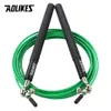 Pular cordas AOLIKES 1 PCS Crossfit Speed Jump Rope Profissional Pular Corda para MMA Boxe Fitness Skip Workout Training com bolsa de transporte 231101