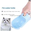 Giocattoli per cani mastica Giocattoli per cani mastica Bottiglia d'acqua portatile per animali domestici per cani Mtifunction Alimentatore per alimenti Ciotola per cuccioli Dispenser per gatti Prodotti Dhpnu