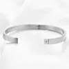 Bracelet ZORCVENS Simple rond femmes Bracelets en acier inoxydable Bracelets petite amie cadeau italien Bracelet accessoires fille