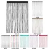 Curtain 1x2m Room Decor Creative Chic Doorway Tassel String Fashionable Tear Resistance for Coffee Shops Offices 231101