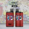 Fu Orijinal Iget Bar 3500 Puflar E-sigaralar Tek Kullanımlık Igets Tek Kullanımlık Vape E Sigara Pod Cihaz Puf 3500 Kutu Tasarım 12ml Önceden 1500mAH Iget Vape Pen Stick