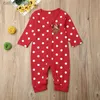 Clothing Sets Christmas Baby Boy Romper Girl Clothes Printed Long Sleeve One-Piece Xmas Rompers Newborn Jumpsuit Infant OutfitsL231202