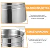 Storage Bottles Stainless Steel Tank Coffee Container Airtight Canister Ground Farmhouse Kitchen Canisters Tea Sealed