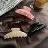 Barrettes proste projektant mody klipy włosów litera wkładka diamentowa g klipsy włosy retro barrette marka wielokolorowa Kobiety Black Shark Hairclaw Akcesoria modowe