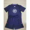 Çocuklar 2022 2023 İskoçya Rugby Forma Ligi 22 23 Vintage Milli Takım Rugby Mavi Gömlek Retro Polo T-Shirt Kelime Kupası En Kalite Tshirt Sevens Evi Tam Kitler
