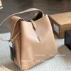 Bolso Hobo De Diseñador Bolso Pequeño De Piel De Becerro Verdadera Bolso De Hombro De Cuero Suave Y Liso Bolso De Mujer Clásico Negro