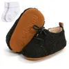 First Walkers Born Baby Calzini Scarpe Casual Boy Girl Stivaletti per bambini Cotone morbido antiscivolo Culla calda per neonati