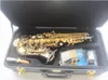 Nieuwe Gebogen Sopraansaxofoon SC-9937 Professionele Muziekinstrument B platte Nikkel zilver Messing Sax Met Case Accessoires