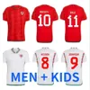 qqq8 2022 Bale Wales Futebol Jerseys Wilson Allen Ramsey 22 23 Copa da Seleção Mundial Rodon Vokes Home Camisa de Futebol Homens Kits Uniformes