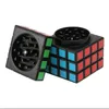 Smerigliatrice di fumo creativo cubo di Rubik a quattro strati in lega di zinco colore set da fumo all'ingrosso 58mm - 58mm Pfuxe