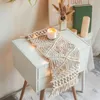 Ładowca stołowy Macrame Plaremat Runners Bohemia Tablecloth Mata ręcznie robione bawełniane maty izolacyjne bez poślizg