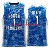 North Carolina Tar Heels 11 DMarco Dunn Jerseys College Basketball 2 Caleb Love 5 Armando Bacot 4 R.J Davis 32 Pete Nance 1 Leaky Black 14 Puff Johnson Stitch