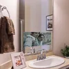 TOP TV Hotel Decorative Luxury Anti-Fog Waterproof TV Size Smart Mirror with Television for Bathroom Wall