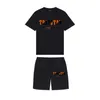 Mens Womens Trapstar Trade Cuit Frunt Designer Рубашки для мужчин графический принцип с коротким рукавом дизайнер Summer Street Sports Одежда T Рубашки O0PF#