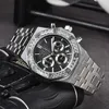 Fonctionnalités complètes Diamond Military Regarder pour les hommes Sport Fashion Afficier étanche en acier inoxydable Quartz Wrists Wrists Luxury Brand Date Mens Watches
