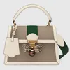 Moda uomo donna Ophidia alma Borsa rotonda Designer di lusso Little Bee logo in metallo Borsa pochette a spalla Borse vintage pochette a tracolla borse a tracolla messenger