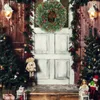 Decorazioni natalizie Ghirlanda di Natale Porta d'ingresso Finestra appesa Ghirlanda Pigna Ghirlanda artificiale Ornamenti per l'albero di Natale Navidad Decorazioni natalizie 231101