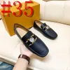 23MODEL Designer Män Lether Skor med spetsad tå Lyx Man Business Formell Sko Man Glansigt Casual Loafers Skor Plus Size 46 Zapatos Hombre Casuales