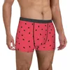 Underbyxor män vattenmelon frukt boxer shorts trosor andas underkläder manlig nyhet