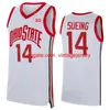 Koszykówka College Ohio State Buckeyes Jersey 10 Brice Sensabaugh 14 Sprawiedliwość Sueing 23 Zed Key 2 Bruce Thornton 4 Sean McNeil 13 Isaac Likekele Team NCAA