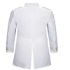 Płaszcze męskie płaszcze płaszcze wiatrówki młodzież czysty kolor Casual British Style Long Stand Collar Velvet Costume Casaco Masculino