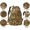 Backpack QT QY 40L Military Tactical Backpack for Men Camping Hiking Backpacks Reflective Outdoor Travel Bags Molle Climbing Rucksack Bag 231031