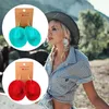 Dangle Earrings Disco Cowboy Hat Shape Hook Denim Tribal Style Big Resin Earring For Women Girls Ears Jewelry