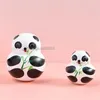 Dolls 10 Layers Panda Girls Matryoshka Doll Wooden Snowman Russian Nesting Dolls Kids Birthday Christmas Children Day Gift Toy 231031