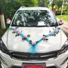 Decorative Flowers Simulation Car Head Flower Wedding Supplies Main Layout Set White European-style Sub-team Full