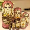 Puppen 7 Teile/satz Holz Russische Puppen Nesting Dolls Maiden ing Puppe Schöne Handgemachte Matroschka Puppe Kinder l37 Spielzeug Geschenke Sammlung 231031