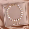 Strand luxe mode perle naturelle pour les femmes personnalité coréenne fille charme bijoux accessoires cadeau