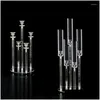 Party Decoration Party Decoration 2023 Clear Acrylic 5 Head Candle Holder Wedding Table Centerpiece Drop Delivery Dhgarden DHE7J