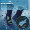 Sports Socks Men Sports Socks Waterproof Cycling Fiske Vandring Snowboard Termisk vinterstrumpa Skodon Midkalv Porelle Membran utomhus 231101