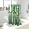 Rideaux de douche 180x180cm rideaux imperméables rideaux résistants chinoiserie bambou baignade en polyester imprimé pour salle de bain