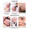 Make-up Kwasten 1 Stuks Zachte Pluizige Borstel Paddestoel Blush Poeder Contour Multifunctionele Gel Nagellak Stof Reiniging Schoonheid Gereedschap