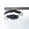 Petit couteau pliant couteau de Camping Portable multi-fonction couteau de poche en acier inoxydable couteau d'extérieur EDC outil Cutter lames noires Karambit