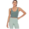 Yoga Sports Lulus underkläder Kvinnor som samlar styling Vest-Style Lemon BH stockproof Running Fitness Bröst Pad borttagbar LU-023 LULULEMENSAG35