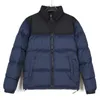 Designerka kurtka zimowa parka ciepła płaszcz marka luksusowa kurtka puffer wiatr haft haftowany alfabet streetar casual Coat