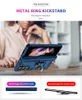 Metalen Ring Magnetische Kickstand mobiele telefoon achterkant 2 in 1 hybride TPU PC Telefoon Case voor samsung galaxy Z Fold 5 5G Case