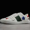 Classic Men Women Sports Shoes Designer Casual Shoes Embroidered White Green Red Jogging Shoelaces Shoe box