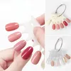 False Nails Extension Nail Tips Skulpterat fullt omslag Fake Finger UV Gel Polish Quick Building Mold Manicures Tool Set