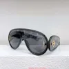 Projektantne okulary przeciwsłoneczne L W40108i szklanki dla mężczyzn i kobiet nowe skrzydło w kształcie One Piece obiektyw Anti Glare UV400 Okulary przeciwsłoneczne