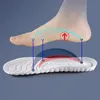 Shoe Parts Accessories Orthopedic Sport Shoes Insole Soft High Elastic Comfortable Sole Unisex Cushion Shock Absorption 231031