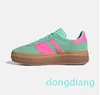 Buty Buty Casual Sneaker Bold Pink Glow Pulse Mint Różowy rdzeń czarny biały słoneczny super popowy różowy prawie żółte kobiety sportowe trampki