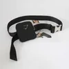 Designer de fivelas New Black Nylon Belt lona