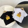 23ss bambino tshirt bambino tee kid designer t shirt Estate ragazzi e ragazze a maniche corte T-shirt Baby personalità marchio di moda cartone animato a mezza manica top Abbigliamento per bambini