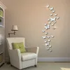 Wall Stickers 12Pcslot 3D Butterfly Mirror Sticker Decal Art Removable Wedding Decoration Kids Room 231101
