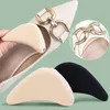 Shoe Parts Accessories 4pcs Sponge Forefoot Insert Pads Women Pain Relief High Heel Insoles Reduce Size Filler Protector Adjuster 231031