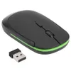 Myszy 2.4G Bezprzewodowe myszy USB 2.0 Ultra cienki mini słodka optyczna bezprzewodowa mysz USB Myszka Scroll Mysz do laptopów 231101