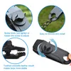 10/8/5 PCS Tarpaulin Clip Awning Tent Clamp Canopy Lashing Buckle Jaw Grip Outdoor Camping Hook Anchor Windproof Rope Barb Tents SheltersTent Accessories